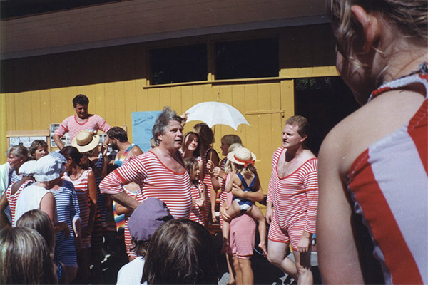 1993: 100 Jahrfeier Alemannenbad mit Bürgermeisert Karl-Eugen Graf von Hohenthal